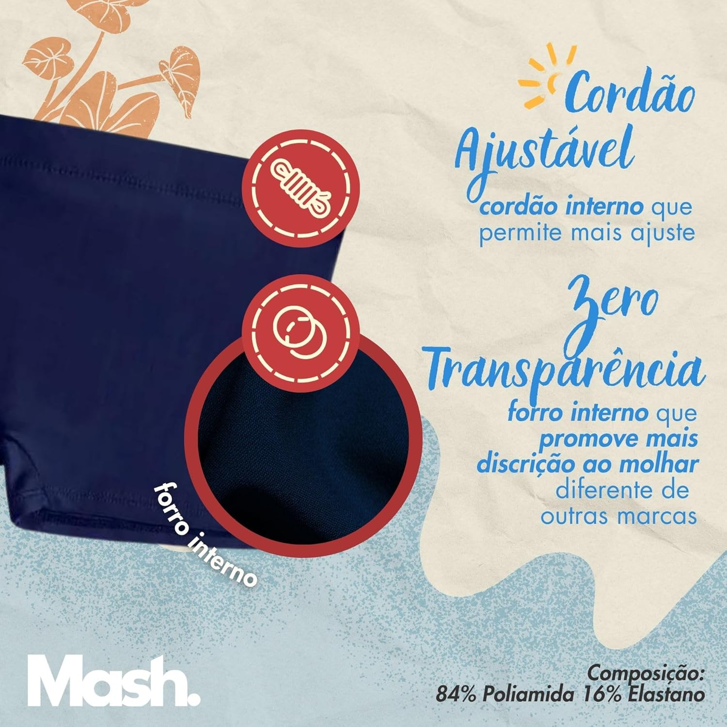 Sunga Boxer Mash Masculina Cordão Ajustável Natação Praia UV 50+ Lisa em promoção! Veja a oferta e mais achadinhos de Moda praia 4 Hoje é o melhor dia para comprar Sunga Boxer Mash Masculina Cordão Ajustável Natação Praia UV 50+ Lisa com aquele preço maroto! Promoção! Aproveite a oferta! 4