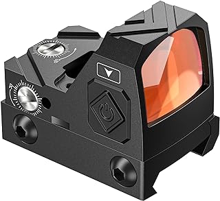 CVLIFE Motion Awake Red Dot Scope for RMR Cut Footprint, Shockproof and Waterproof Mini Red Dot, Red Dot with Adapter Plate for MOS and 21mm Picatinny Base - CVLIFE