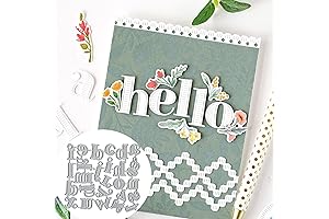 Line Letter Word Metal Die Cuts