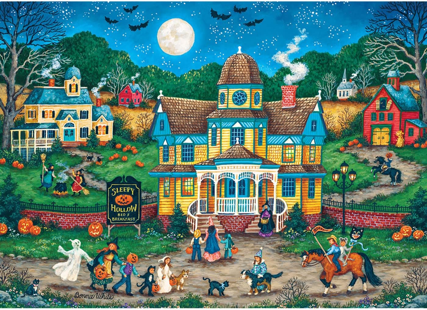 MasterPieces 1000 Piece Halloween Jigsaw Puzzle - The Tag Along - 19.25"x26.75"
