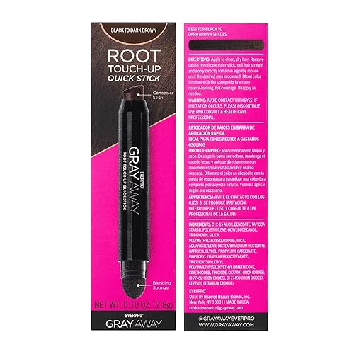 Miniatura 10 de EVERPRO Gray Away Root Touchup - Barra rápida marrón claro 01 onzas