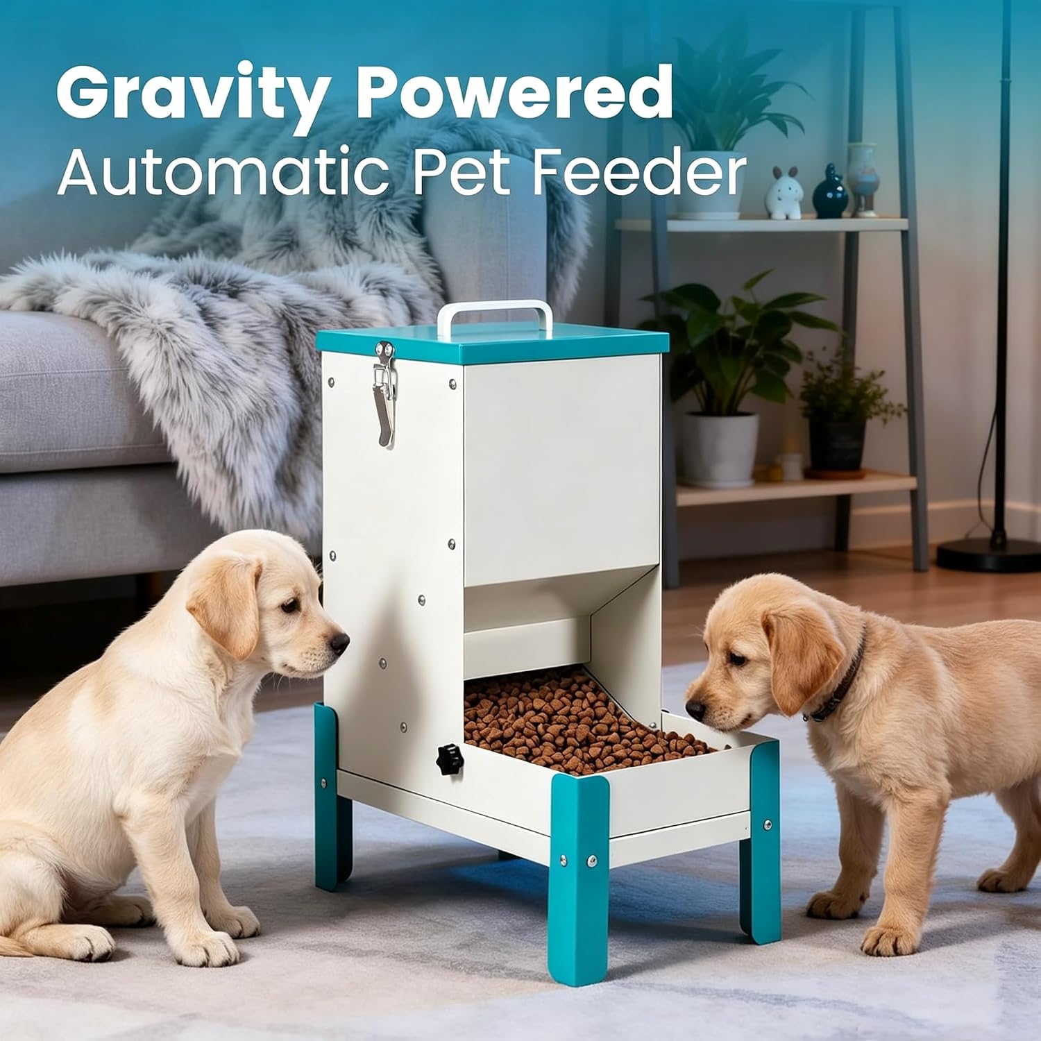 Automatic Cat Feeder | Automatic Dog Feeder | Gravity 10L image 2