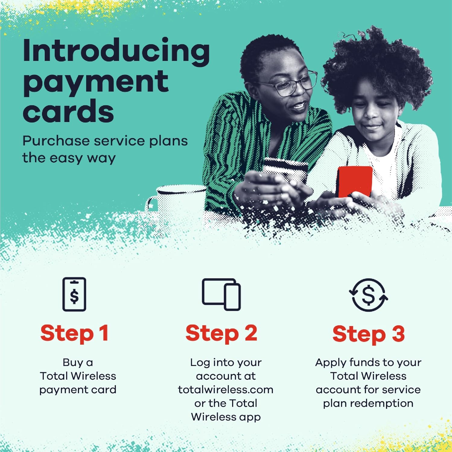 Total Wireless $100 Payment Card | Redeemable Value for Total 5G+ Unlimited Plan