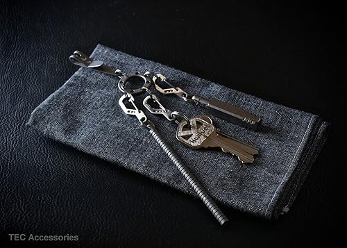 Miniatura 2 de Llavero EDC de ciempiés de titanio TEC Accessories