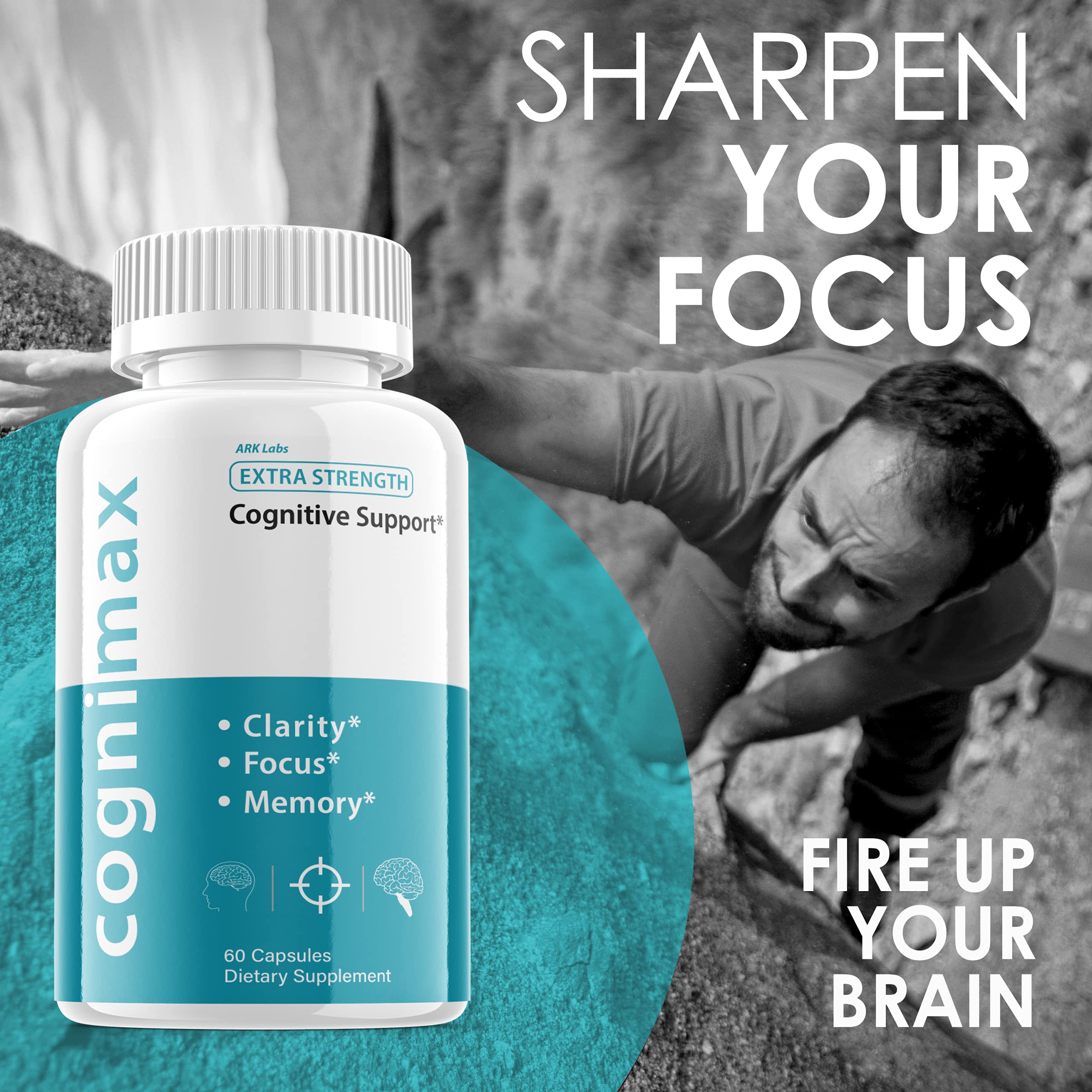 4 COGNIFLEX Mind Cognitive Brain Booster 60 Capsules 240 Capsules 4