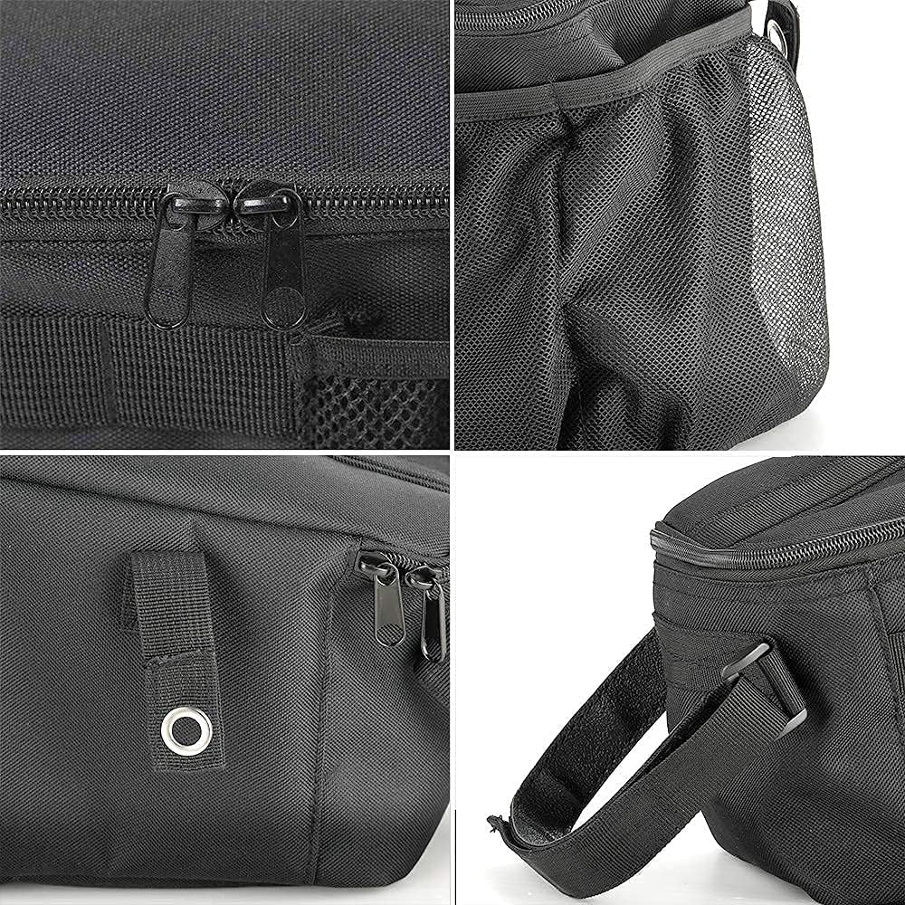 SUNPIE Compatible with 2007-2018 JKU 4 Doors Storage Bag Accessories Tools Bag Black Trunk Organizer(NOT for 2 Doors)-Pack of 2