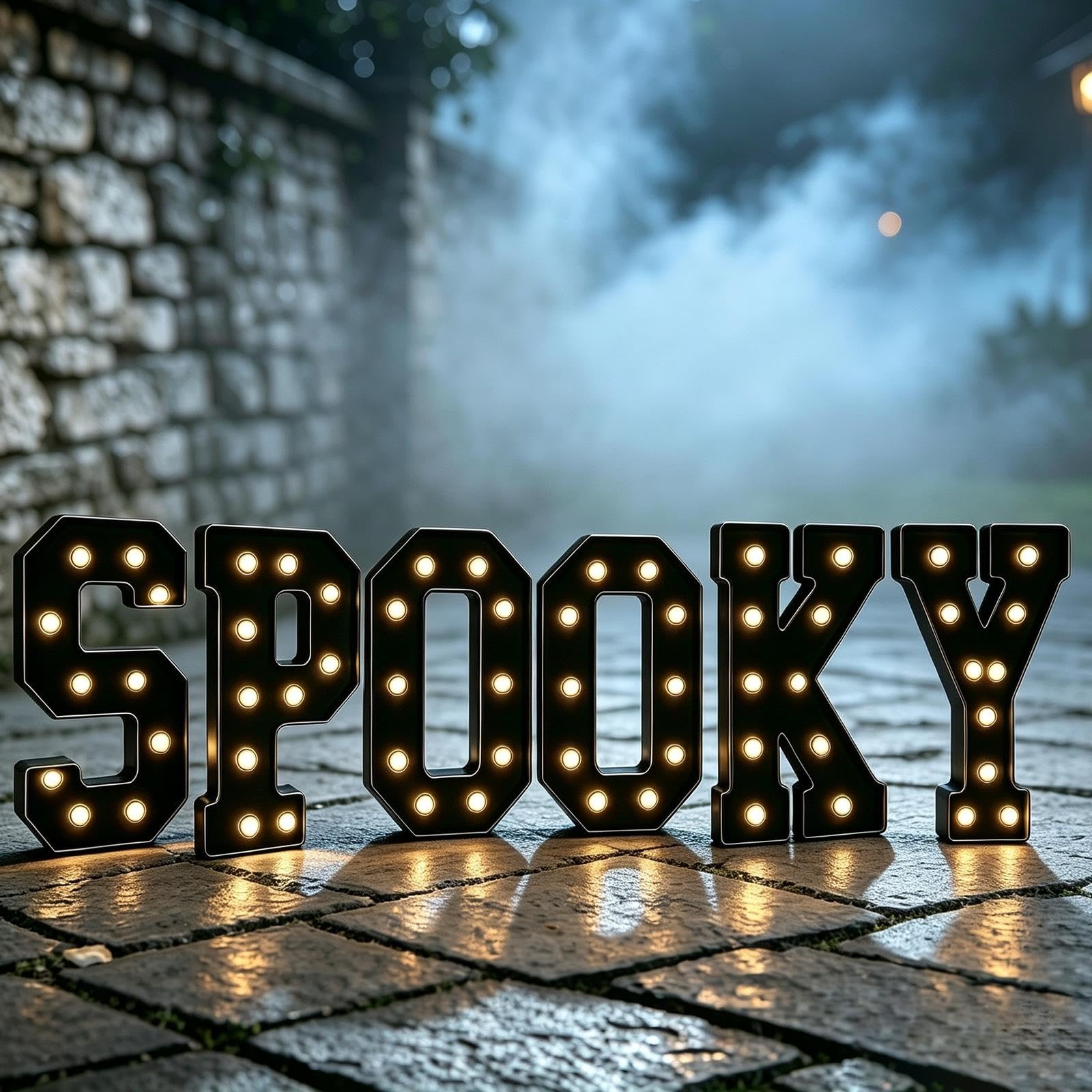 Lettere Selezione BOO Grandi LED 4 Piedi For L'insegna Esterna Di Halloween