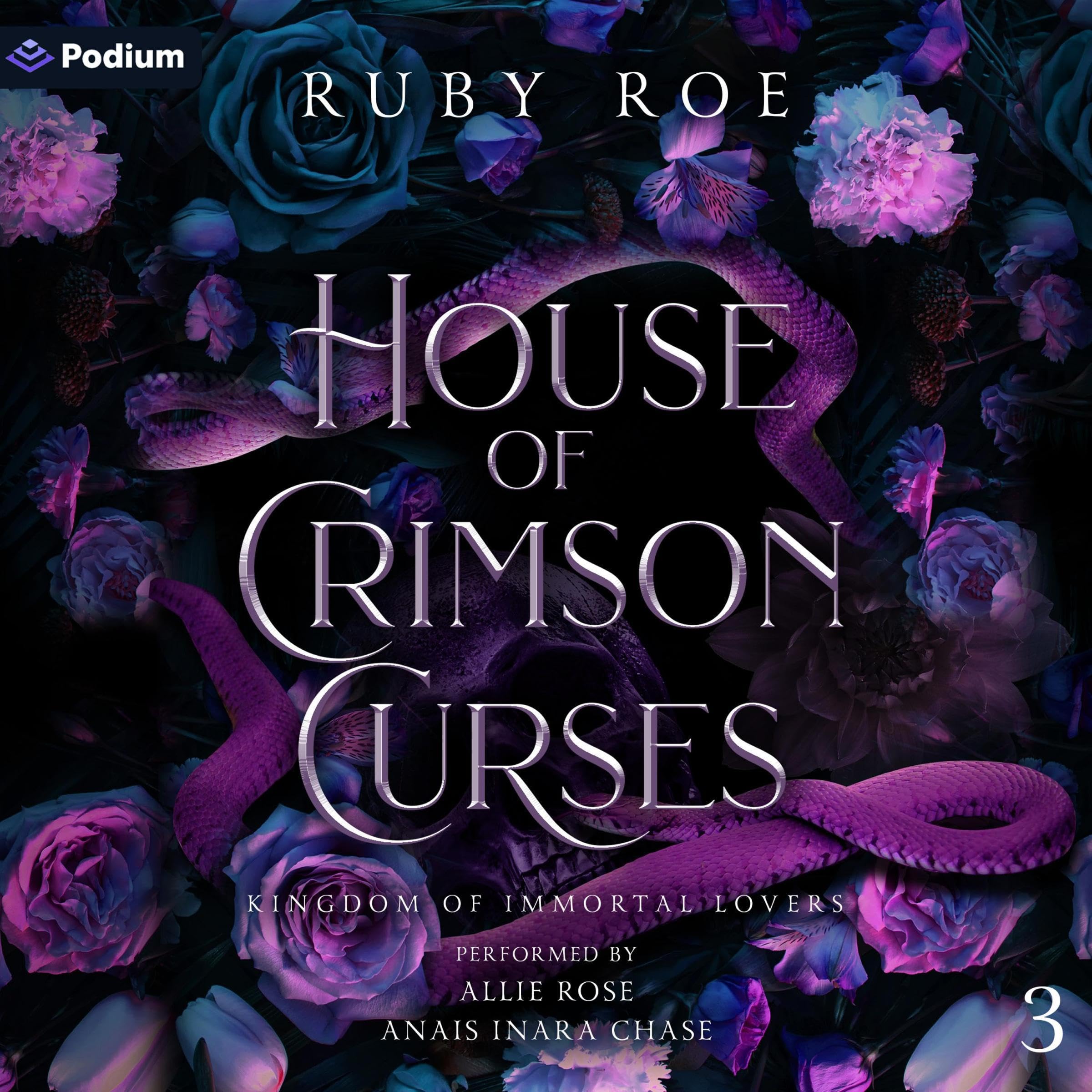Cover art for House of Crimson Curses