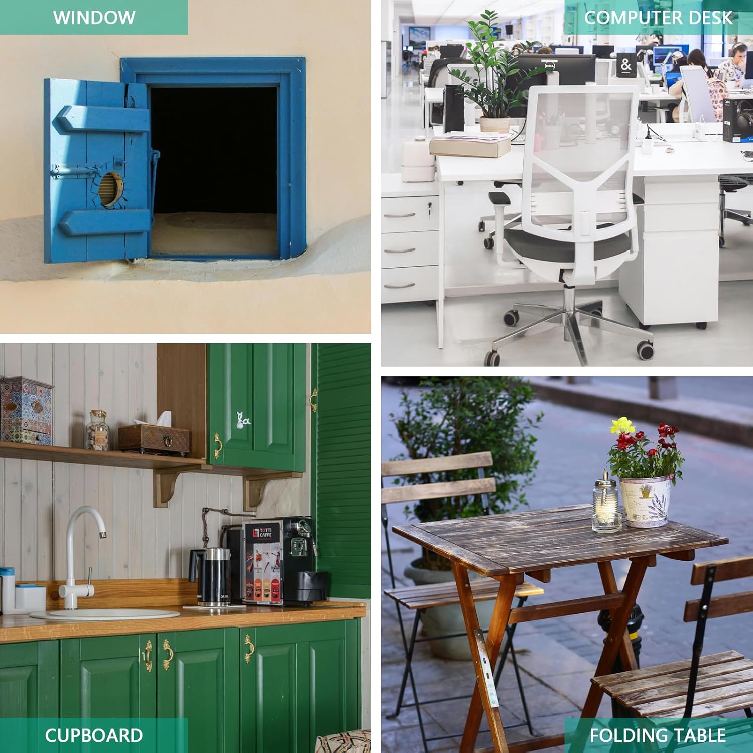 BDS-HOME 4pcs Round Edge Hinge Brass Butler Tray Hinge with Screws, 180 Degree Folding Flip Top Hinge for Hable Cabinet Closet Door Furniture, Gold