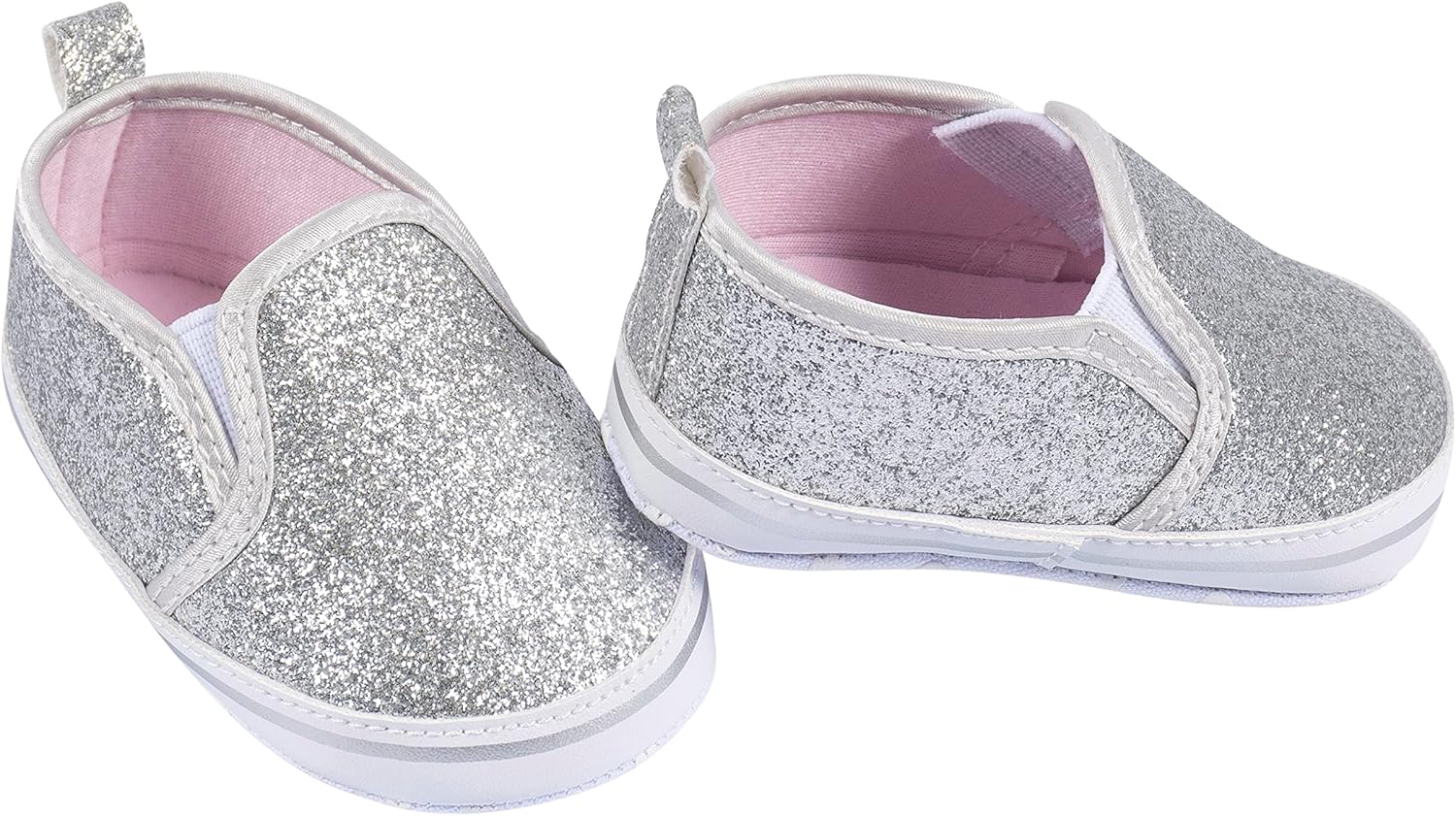 Gerber baby-girls unisex-baby Newborn Infant Toddler Boy and Girl Slip-on Sneaker Crib Shoe