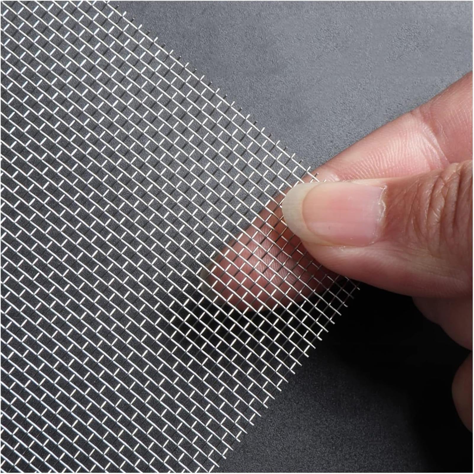Panneau de barrière anti-insectes en acier inoxydable de calibre 16 tissé – Protection de fenêtre et de porte – Filet de ventilation pour défense CT Design grille roulée