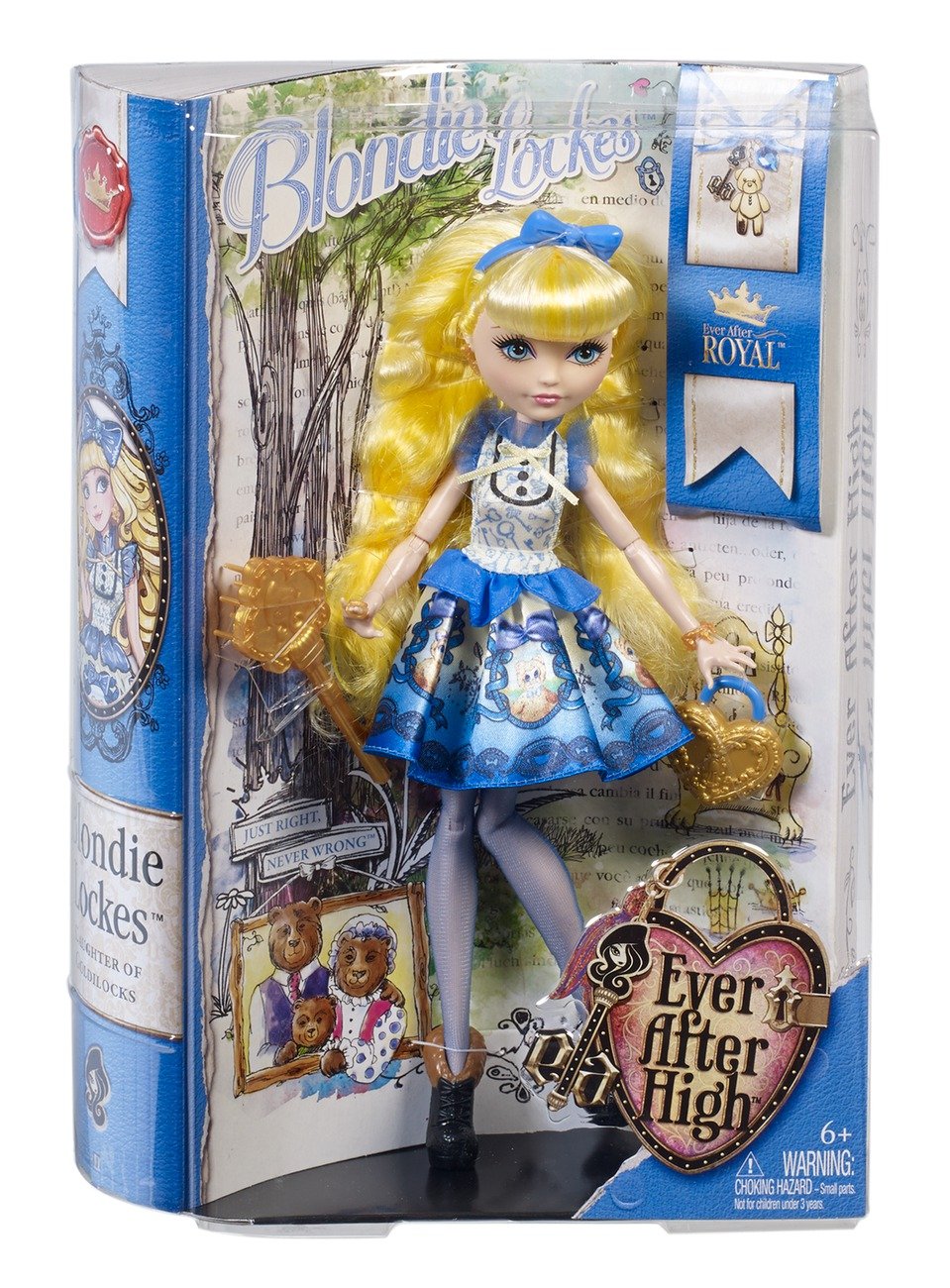 Mattel BJG93 - Ever After High Royal Blondie Lockes, Puppe