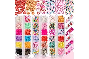 Noverlife 36 Grids Eye-Catching Conversation Heart Nail Art Design