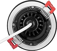 Vista 6 de NICOR Lighting DGD311203KRDBK - Focos empotrados LED, color negro