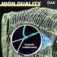 OAK Macskavédő Háló Erkélyre és Ablakra 15x15m - Sárga Biztonsági Háló Fúrás Nélkül, Erős Nejlon, Madárvédő Háló, Kerti Tóháló 3
