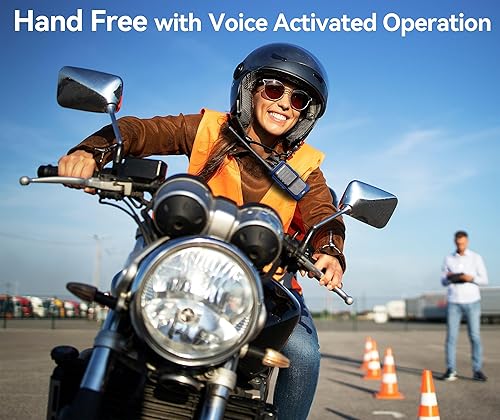 Miniatura 7 de Arcshell Radios bidireccionales recargables de largo alcance con auricular, paquete de 6 walkie talkies, batería de iones de litio y cargador