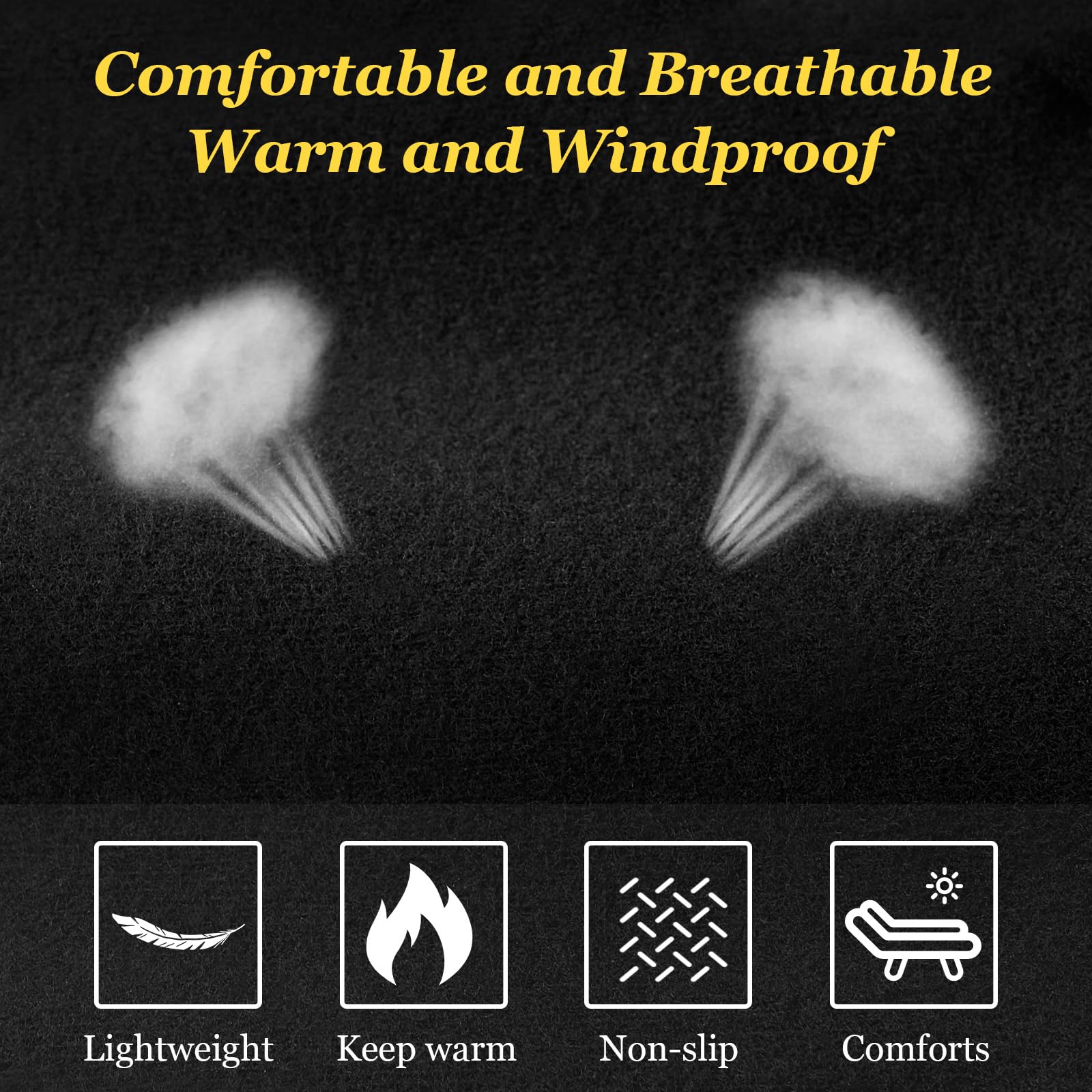 BQA Guantes de Invierno para Correr para Hombres Mujeres, Guantes Ligeros con Pantalla táctil para Ciclismo Ciclismo conducción Deportiva Actividades al Aire Libre