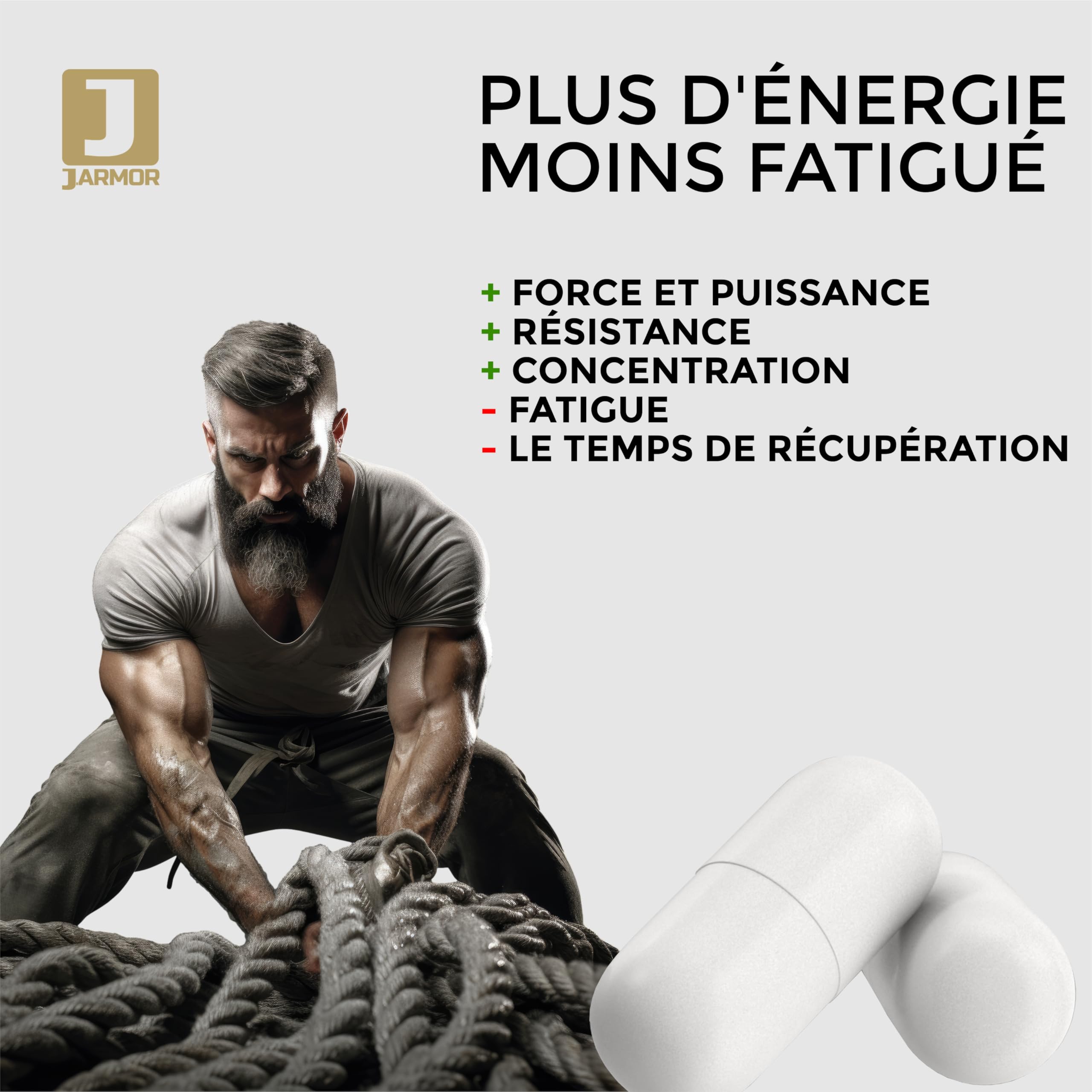 Citrulline Malate 3000 mg - 180 Capsules, L-Citrulline Pre Workout sans Caféine, Booster Musculation et Énergie