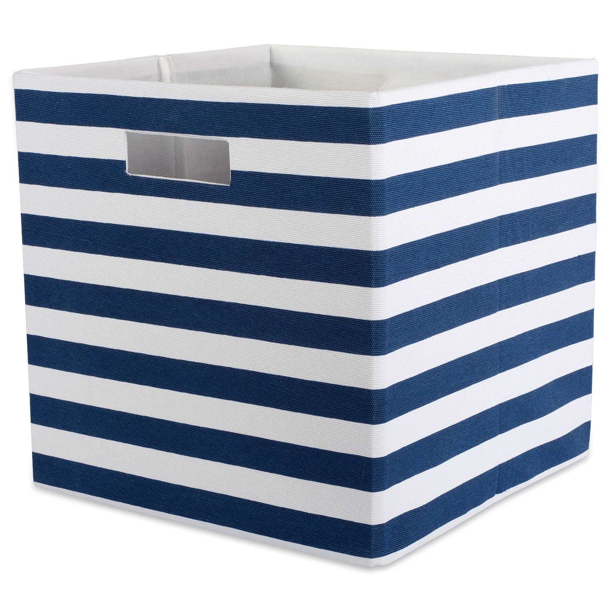 DII Stripe, 100% Polyester, Nautical Blue, 11x11x11