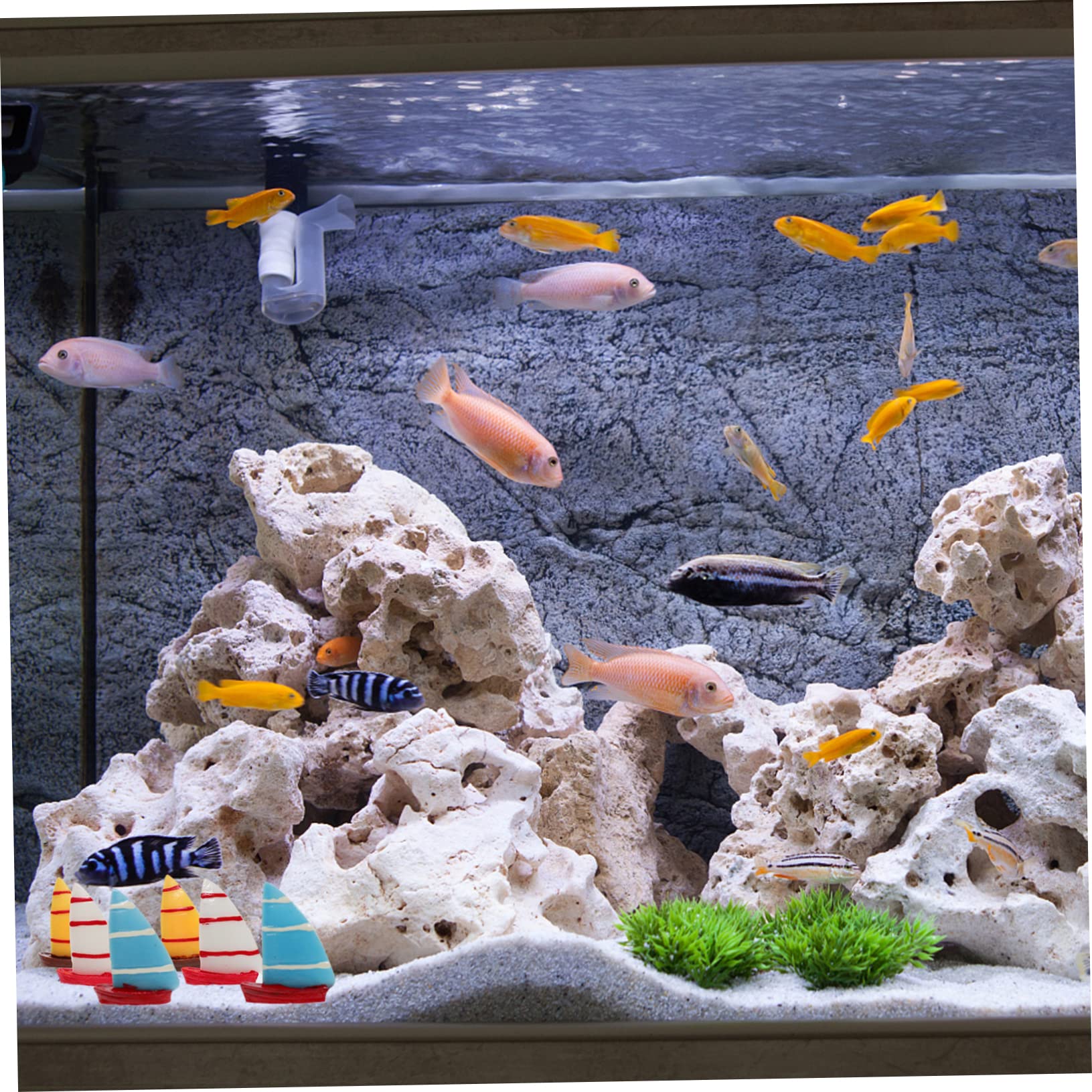 Miniatur Fluss Aus Harz - 16.7cm, Deko Für Zen-Garten & Diorama