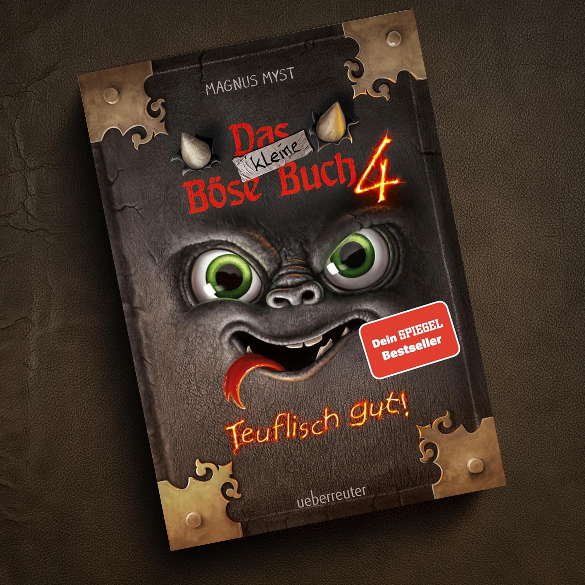 Das kleine Böse Buch – Band 1 bis 4 im Set - Inkl. lustigem Radierer-Bleistift - Bestseller Kinderbuchreihe - Gruselig & witzig - Für Kinder ab 8 Jahren - Der interaktive Lesespaß