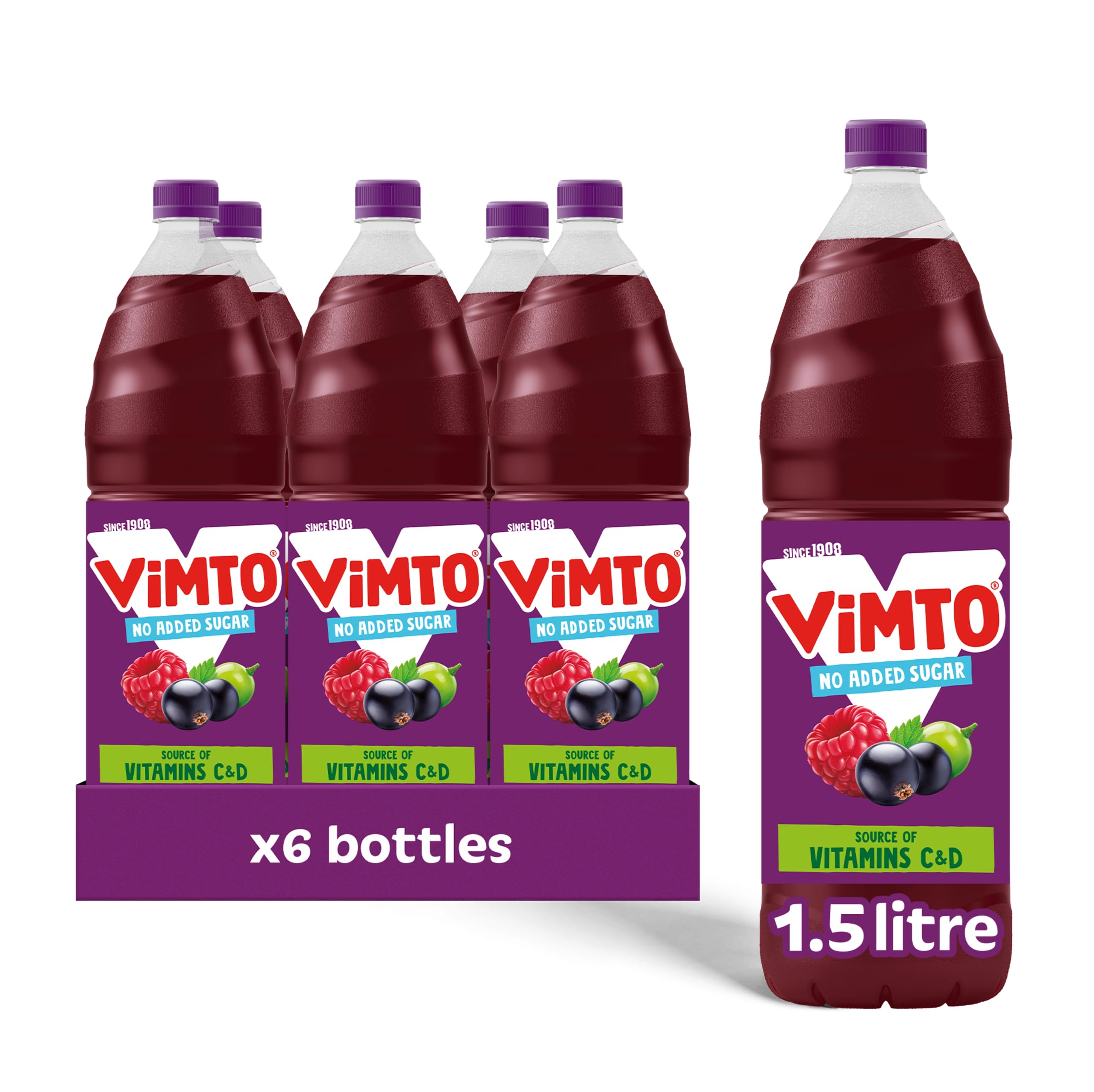 Buy Vimto Real Fruit Squash Original No Added Sugar Low Calorie Mixed