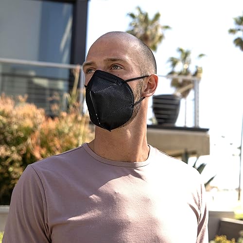 Miniatura 6 de Cubrebocas de 5 capas fabricado en Estados Unidos, paquete de 10