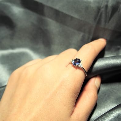 Adjustable Ring for Women 925 Sterling Silver Ring with Simulated Green Emerald, Oval Shape Gemstone Birthstone for Women
