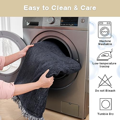 Miniatura 84 de MYSKY HOME Funda de Sofá Fundas de Sofá Fundas de Sofá para Sofá de 3 Cojines Apto para Mascotas, Funda de Sofá en Forma de L Fundas de Sofá Verde