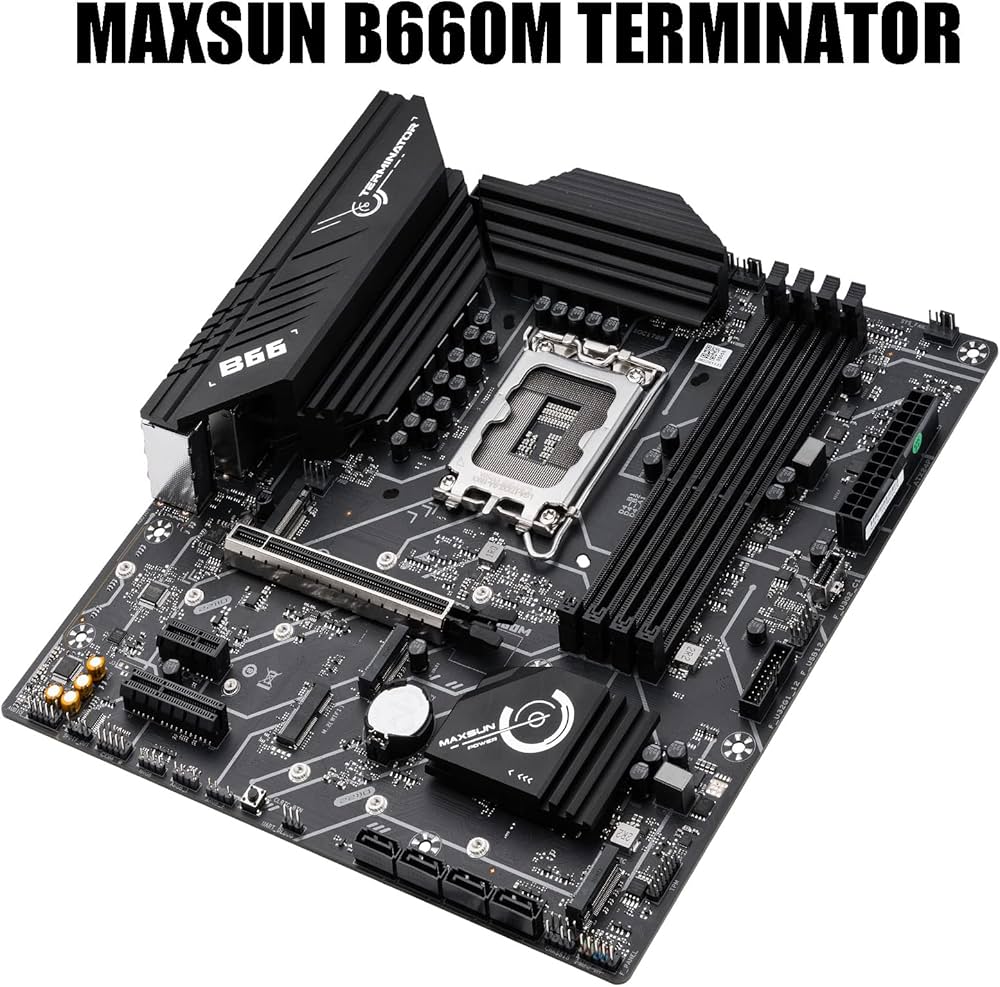 Amazon | MAXSUN ターミネーター B660 LGA 1700(Intel 第12世代) mATX