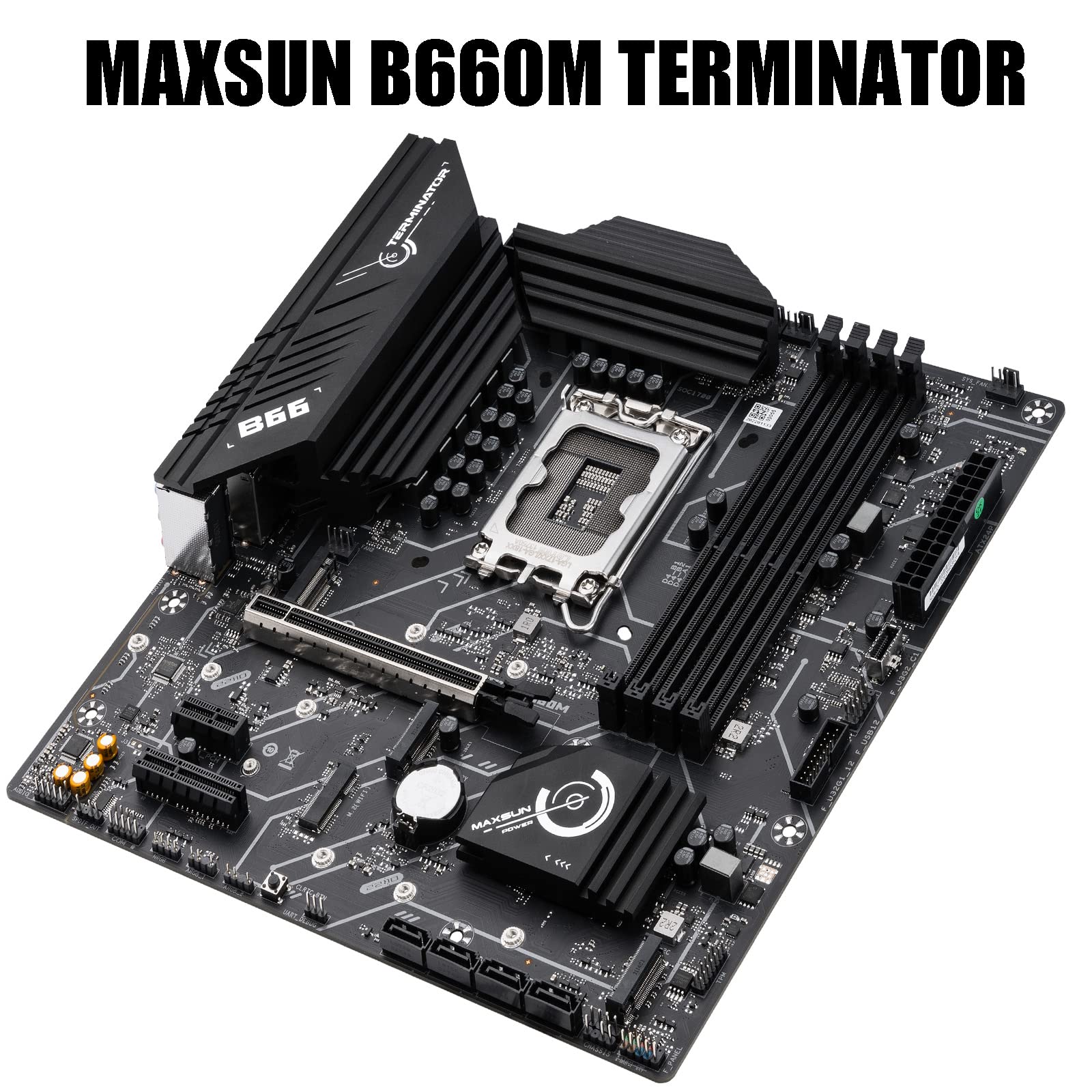 Amazon | MAXSUN ターミネーター B660 LGA 1700(Intel 第12世代) mATX