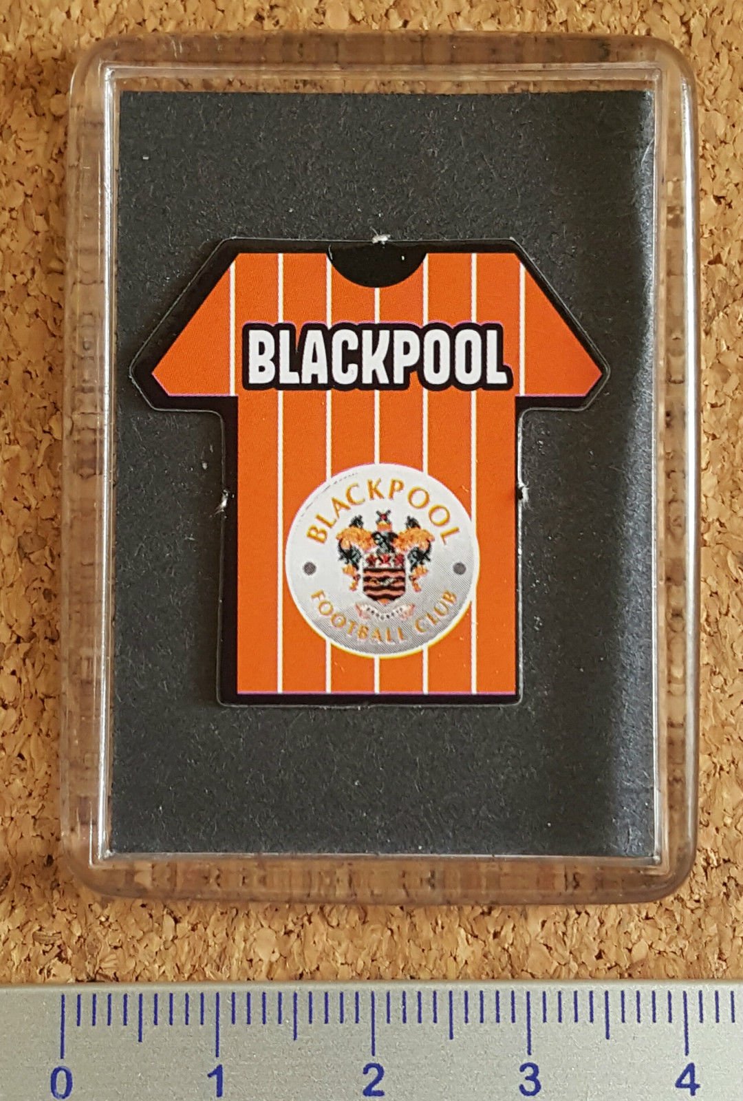 MOTD Match Day football magazine League Ladder tab fridge magnet - Blackpool