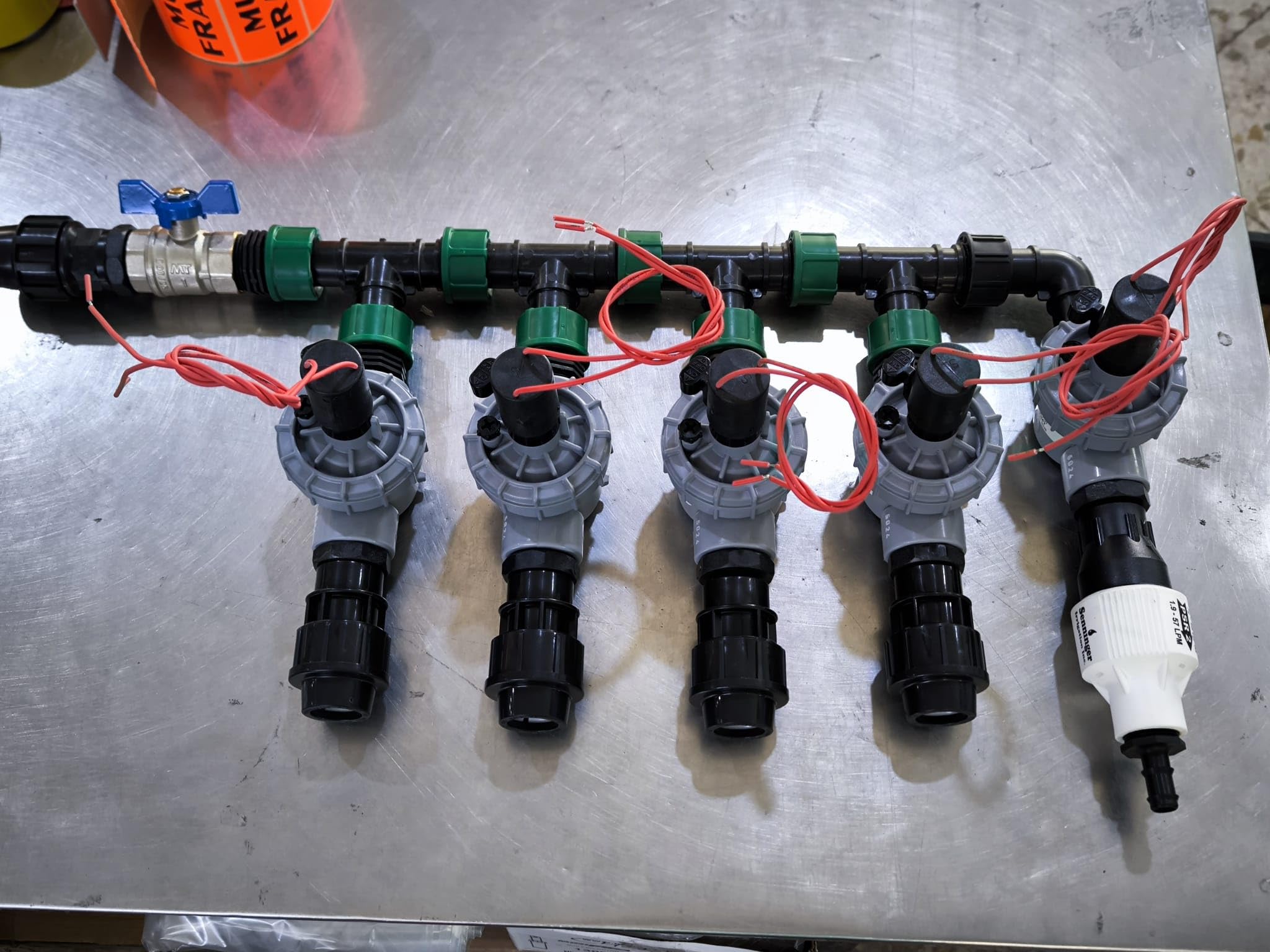 Suinga Set di 4 Elettrovalvole per Irrigazione 1'' 24V Irritrol 2400MT, per Programmatori Elettrici 24V