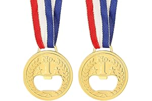 Cabilock Crown Beer Bottle Opener, 2PCS NO. 1 Bottle Opener, Gold Medal...