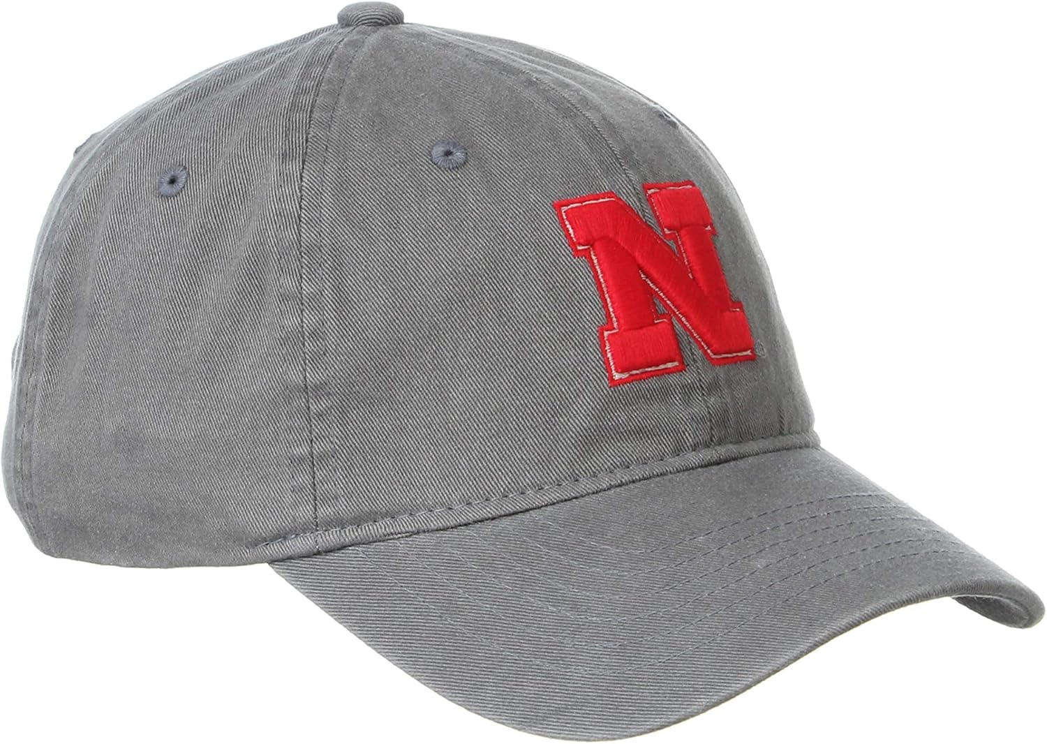 NCAA Nebraska Cornhuskers Mens Adjustable Scholarship Hat Charcoal, Nebraska Cornhuskers Charcoal, Adjustable, One size - Image 4