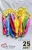 Drawstring Balloon 25-Piece Elastic Jump Balloon Punch Punch Large Size Colorful