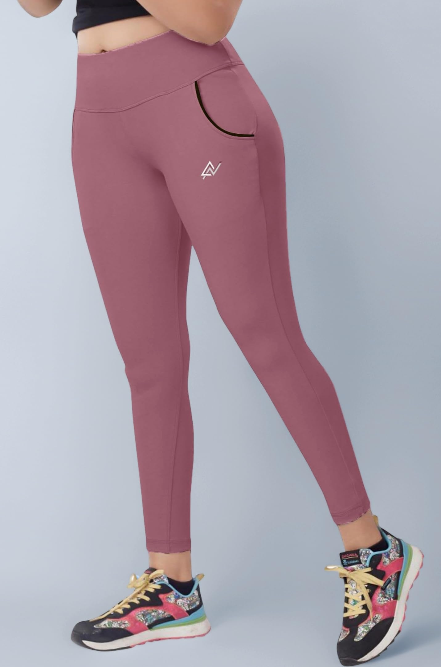 Nexsus Appparels Stretchable Gym Pants for Workout : The Ultimate Yoga Pants | Gym Wear for Woman | Gym Tights for Women with Side Pockets | Available in Plus Size's