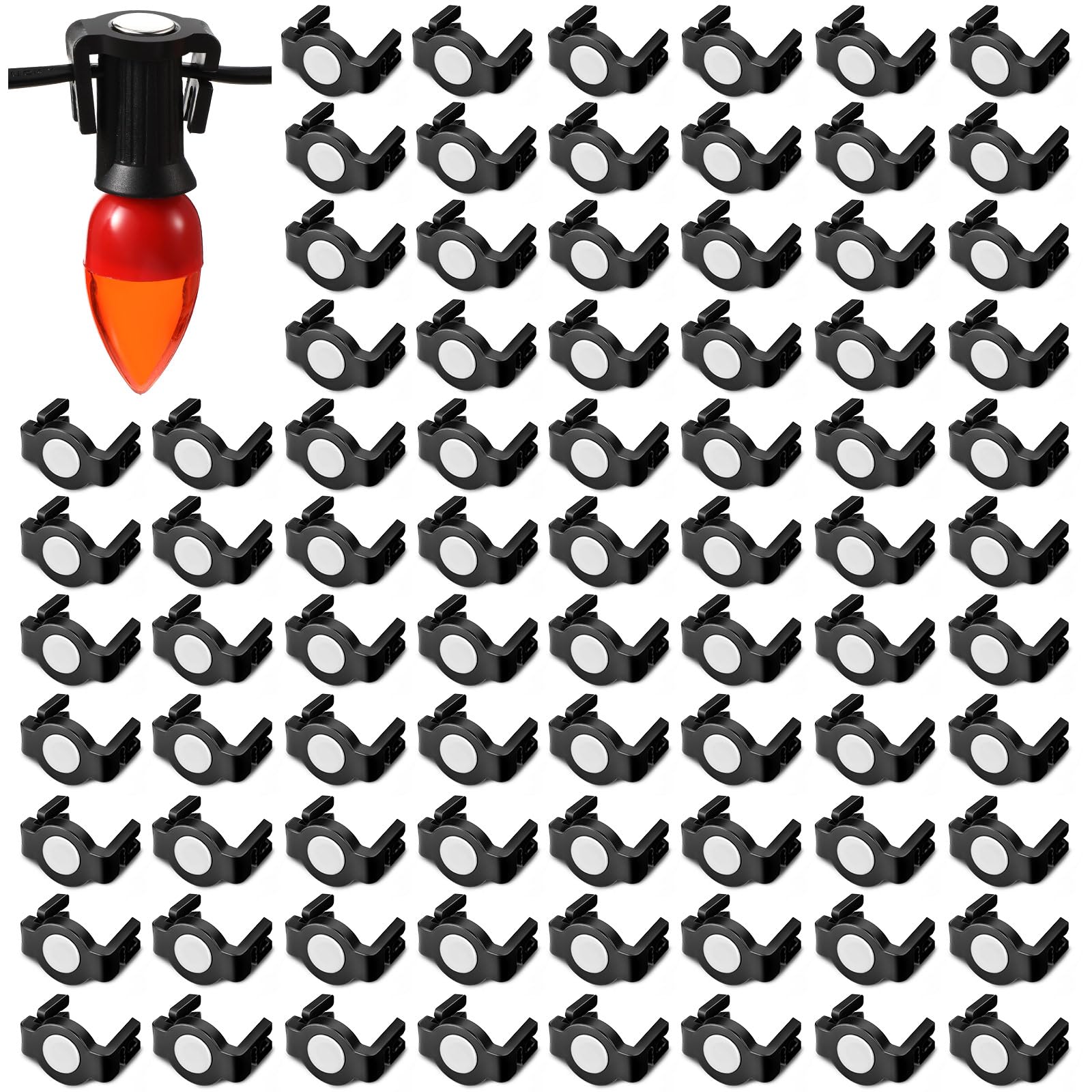 Frienda C9 Socket Clips Christmas Light Clips for