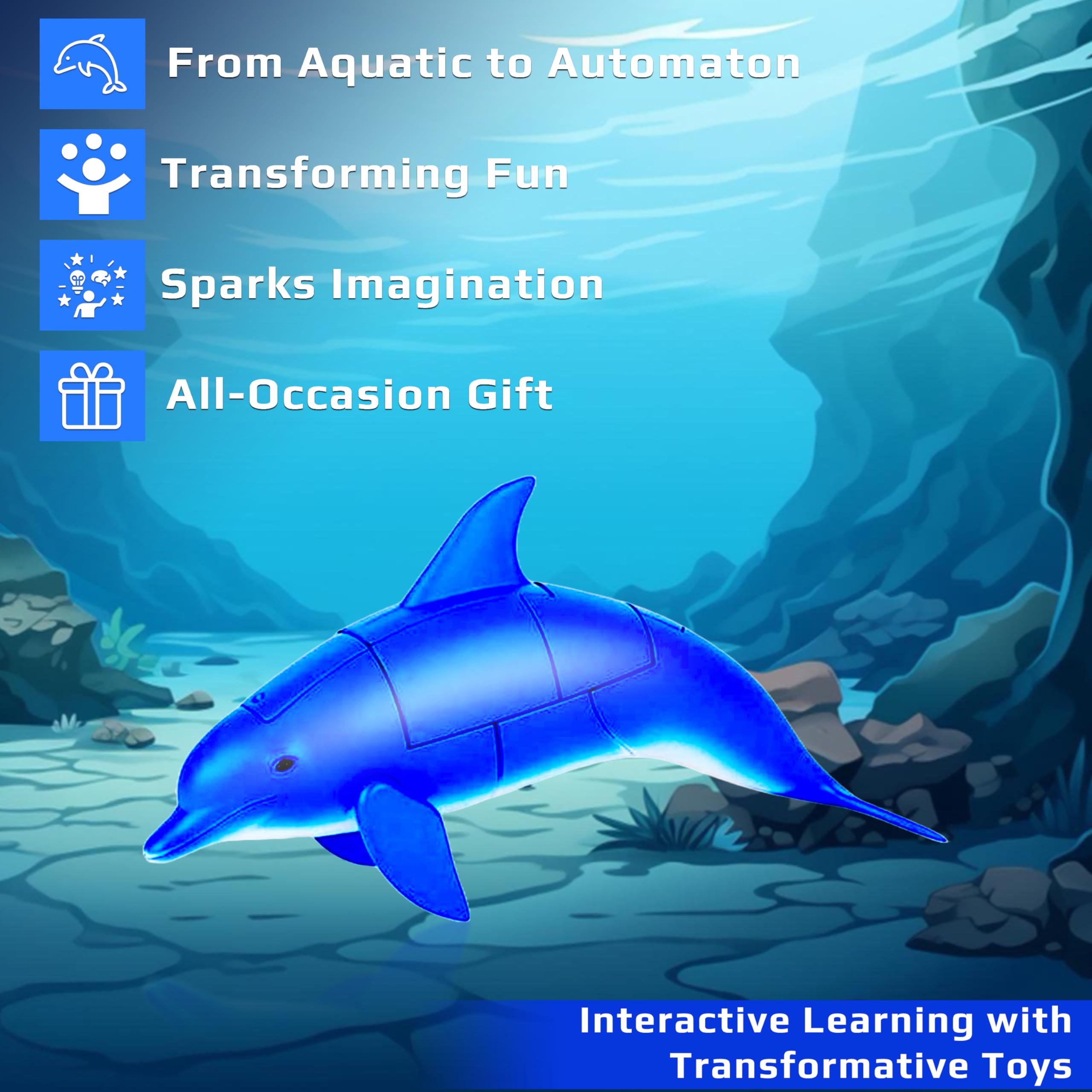 Amazon.co.jp: Forest & Twelfth 4インチ イルカ 海洋動物