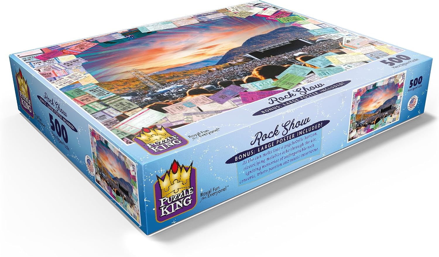 MyPuzzle Rock Show - Premium 500 Piece Jigsaw Puzzle for Adults