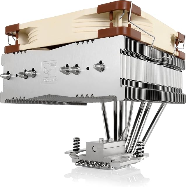 Noctua NH-C14S, Premium CPU Cooler with NF-A14 PWM 140mm Fan (Brown)