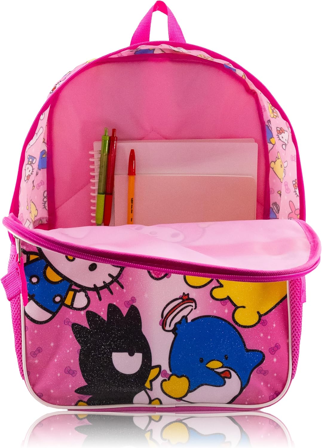 Sanrio Hello Kitty Backpack With Lunch Box for Kids | Insulated Lunch Bag Lunch Box for Girls, Boys, Toddlers | Backpack for School and Reusable Lunchbox with Matching Headphones and Water Bottle - Image 5