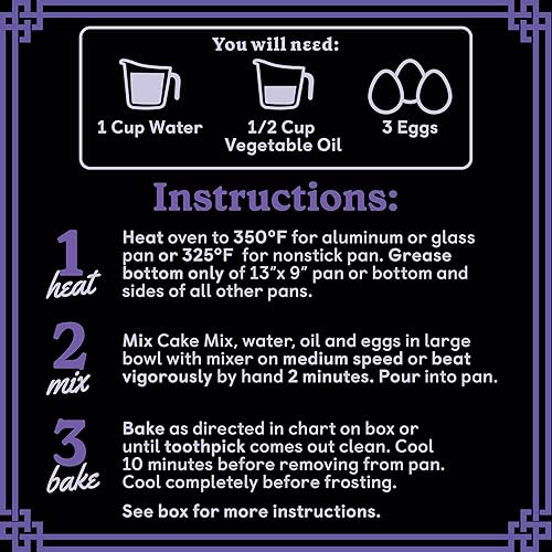 Vista 211 de Betty Crocker Favorites Mezcla de pastel de vainilla súper húmeda, horneado navideño, 13.25 onzas (paquete de 12)