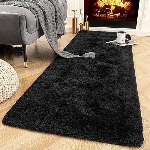 Miniatura 52 de Ompaa Alfombra Esponjosa, Alfombras de Área Súper Suaves y Peludas para Dormitorio y Sala de Estar - 6' x 9' Alfombra Grande de Felpa Peluda Shag