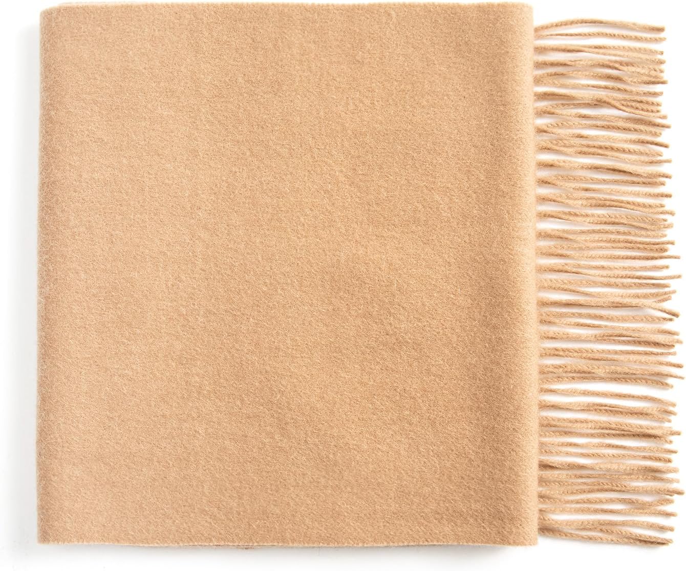 Villand Pure 100% Cashmere Scarf with Fringed Edges, Ultra Soft Large Cashmere Shawl Wrap for Women and Men - Image 2