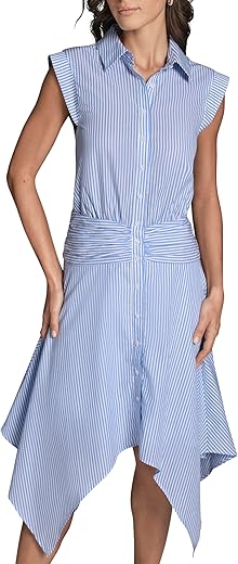 BCBGeneration Women's Short Sleeve Shirt Dress