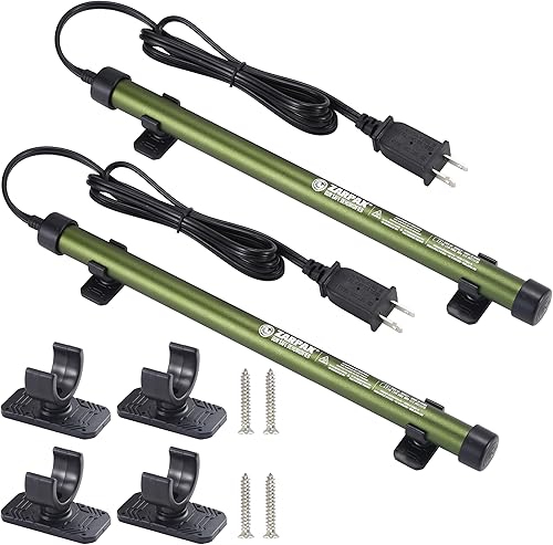 Paquete de 2 varillas deshumidificadoras seguras para pistolas  Varilla deshumidificadora para espacios cerrados, caja fuerte para armas y bóveda,