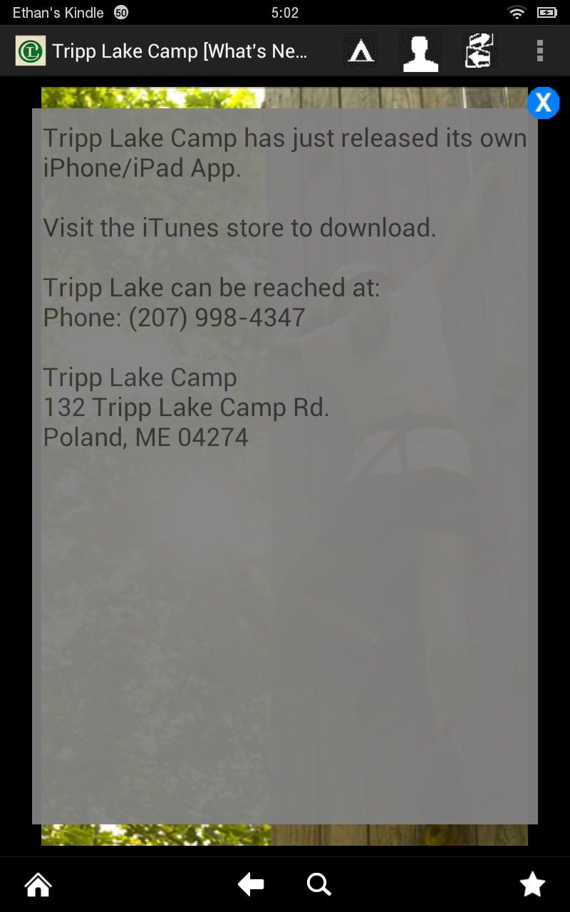 Tripp Lake Camp (Kindle Tablet Edition) - App on Amazon Appstore