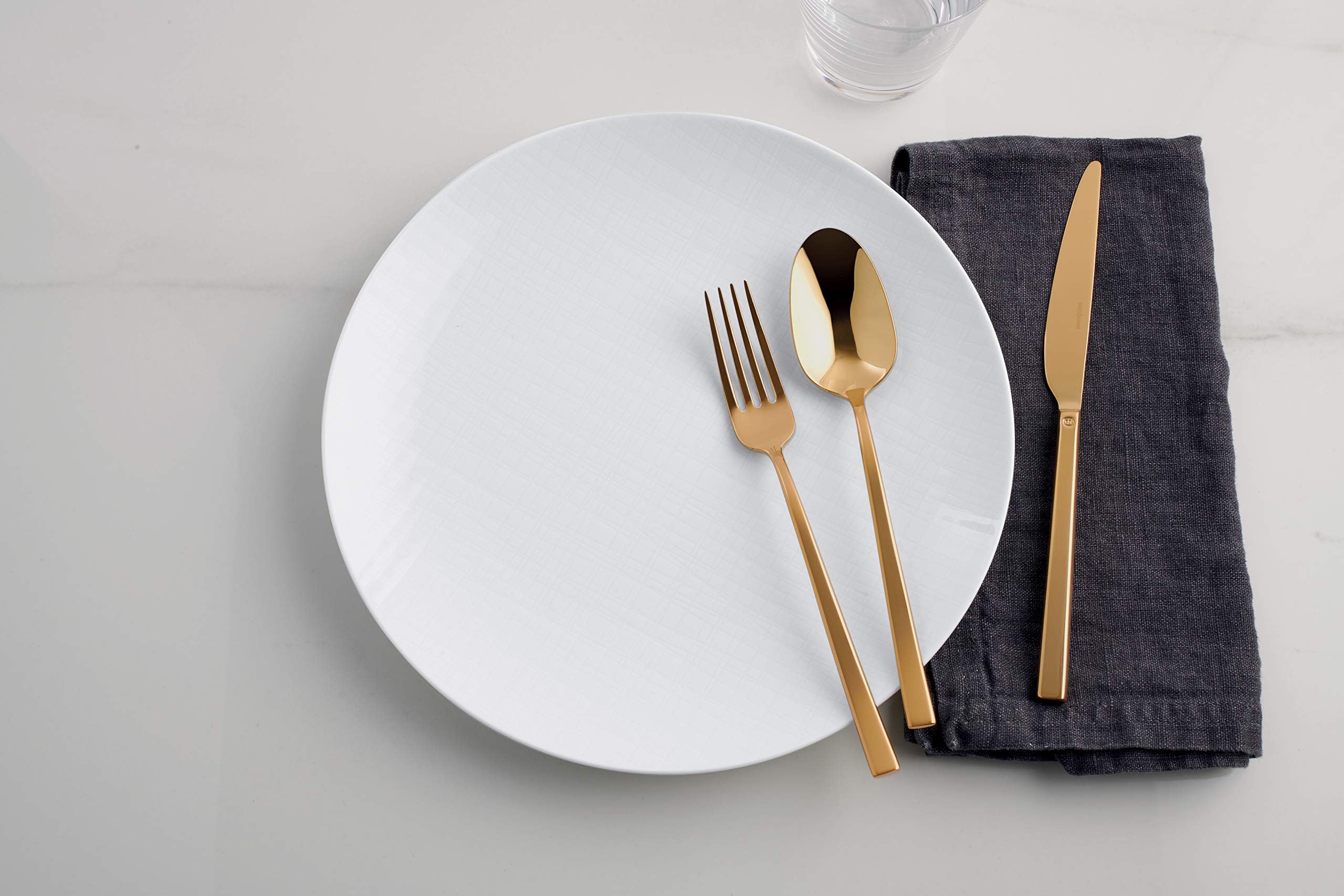 Sambonet Rock cutlery 24 pezzi. Oro marca Sambonet