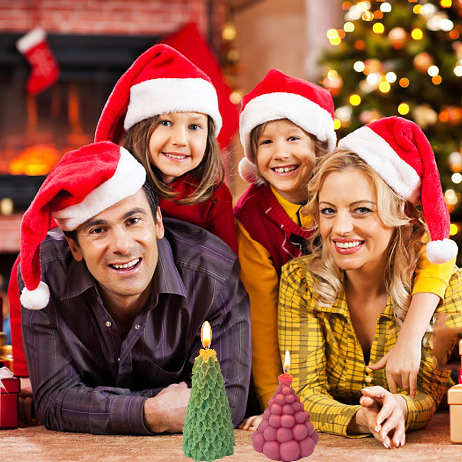 Moule En Silicone Pour Bougie Flocon De Neige De Noël, Bricolage, Savon Fait à La Main, Plâtre, Résine Artisanale, Outils De Fabrication Pour La Décoration De La Maison, Cadeaux De Vacances